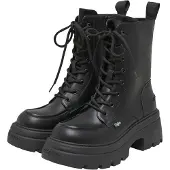 Buffalo Bottines à lacets 'Zaven' noir