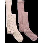 Minymo Collant beige / rose ancienne