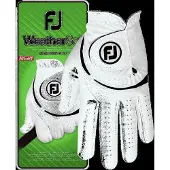 Footjoy Weathersof Golf White/Black Main gauche M/L Gants pour hommes