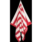 Gant Serviette de plage rouge / blanc