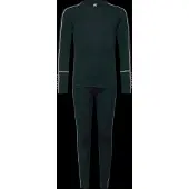 Helly Hansen Lifa Merino Midweight Long Sleeve Base Layer Set Bleu 12 Years Enfants
