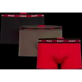 HUGO Planet 10249742 Red Boxers 3 Units Multicolore M Homme