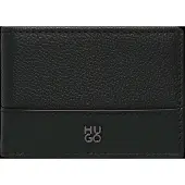 HUGO Quantic 6cc 10274121 Red Wallet Noir Homme