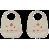 Liewood Bavoirs - Silicone - 2 Pack - Tilda - Anniversaire Multi - - UneTaille - Bavoir