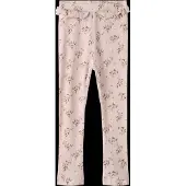 Name it Leggings 'NMFGavo' olive / violet / violet pastel