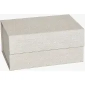 OYOY Boîtes de rangement L24 x W17 x H12 marron