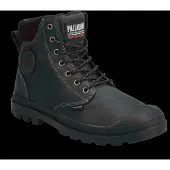 Palladium Bottines à lacets 'PAMPA' noir