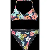 Roxy Morning Flower Triangle Bralette Bikini Bleu 3 Years Fille