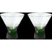 Broste Copenhagen Verres à cocktail Konus 10cl vert lot de 6 pièces