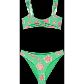 Roxy Tropicool Bralette Bikini Vert 14 Years Fille