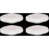 Serax Inku gebaksbordje 14 cm set van 4
