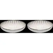 Serax Assiette à petit-déjeuner Inku 19 cm set de 2