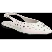 Tamaris Ballerines à lanières argent / blanc