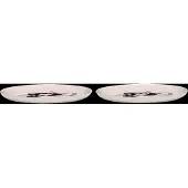 Serax Feast Assiette Plate Poivron - Lot de 2 White|Black Pepper