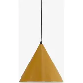 Dyberg Larsen Suspension , Ron, dimmable, Jaune, Salon / séjour, Métal, Scandinave