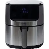 Gastronoma Friteuse à air 8 L avec panier en céramique, 8 programmes, compatible lave-vaisselle