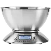 Gastronoma Küchenwaage M. Schüssel 5kg (Gastronoma Digi Edst), Balance, Argent