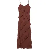 Vero Moda Robe 'VMIcelyn' rouille