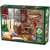 Cobble Hill Lodge Cat – Puzzle 1000 pièces