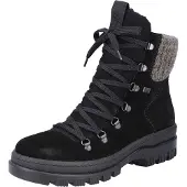Rieker Booties X8200-00, chaussures d'hiver, femmes, noir, taille : 37