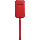 Apple Sacoche en cuir MagSafe pour iPhone 12 Mini - Scarlet Red