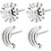 Pilgrim Boucles d'oreilles 'Misha' argent