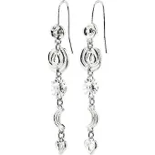 Pilgrim Boucles d'oreilles 'Misha' argent