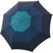 Doppler Parapluie 'Elegance' bleu marine / bleu cobalt / bleu cyan