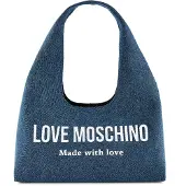 Love Moschino Sac bandoulière 'Denim Signature' bleu