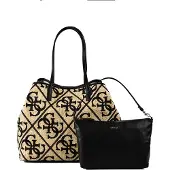 GUESS Cabas 'KIRSTEN' cappuccino / noir