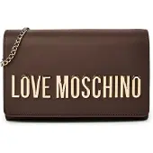 Love Moschino Sac à bandoulière marron / or