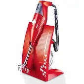 Bamix Swissline M200 Rouge Mixeur Plongeant Polyvalent & Puissant -