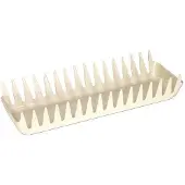 Orion Égouttoir à assiettes en plastique, blanc, 39 cm
