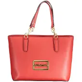 Valentino cabas Princesa rouge, plaque logo dorée