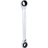Ks Tools 503.4657 4en1 GEARplus - Clé polygonale à cliquet réversible - 14x17-18x19mm
