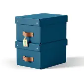 Leitz Puro Small Storage Box 2 Units Bleu Enfants