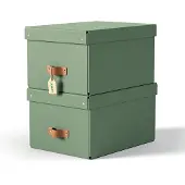 Leitz Puro Medium Storage Box 2 Units Vert Enfants