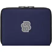 BOSS Varsity-inspired folder with oversized logo patch