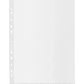 Esselte Plastlomme 100% recyclé A4+ med huller, 100 µm - (100 pcs.) (A4, 100x)