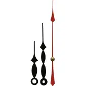 Generique Lot d'aiguilles 195706 aluminium noir