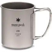 Snow Peak Mug en titane simple paroi 220
