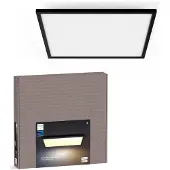 Philips Hue Aurelle White Ambiance Carré Grand Noir