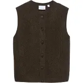 Comma Cardigan brun foncé