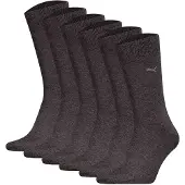 Puma Chaussettes gris / noir chiné