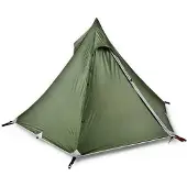 Columbus Tipi 2p Ul Tent Vert 2 Places