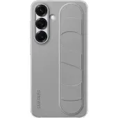 Samsung S25 Standing Grip Back Cover Gris