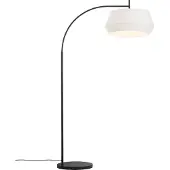 Nordlux Lampe à arc Dicte blanc Ø 53cm
