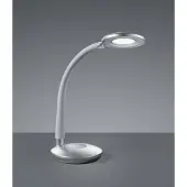 TRIO Lampe de table LED Cobra gris
