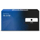 PrintAbout Toner compatible pour Kyocera TK-3170 - Noir - Grande capacité
