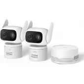 Eufy Wired Cam C31 Kit 2 Caméras Blanc Caméra Intérieure/extérieure Intelligente